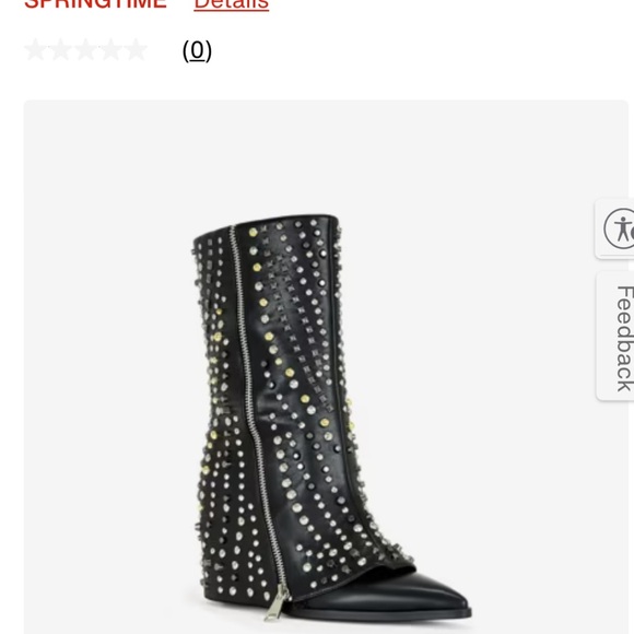 Studded Black Boots Azalea Wang - Picture 5 of 5